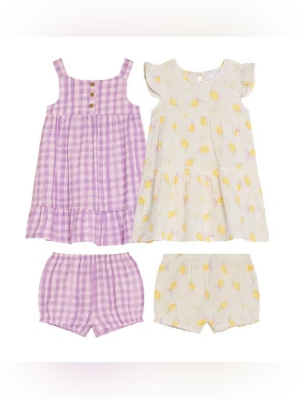 NEW NWT Koala Baby Girl 4-Piece Summer Matching Outfit Sets Size 18M